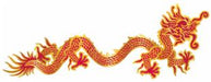 6 ft Jointed Dragon Decoration