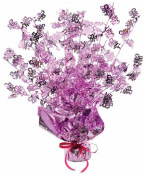 Girl Gleam N' Burst Centerpiece, 15 Inch