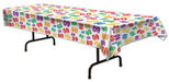 "60" Plastic Table Cover, 54 x 108 Inches
