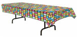 Disco Plastic Tablecover, 54 x 108 Inches