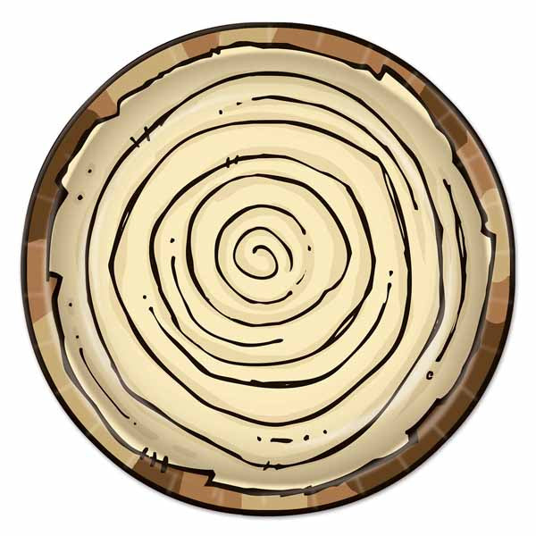 Woodland Friends Party Plates, 8 Count