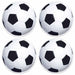 13-Inch Soccer Ball Plastic Placemats, 4-Pack
