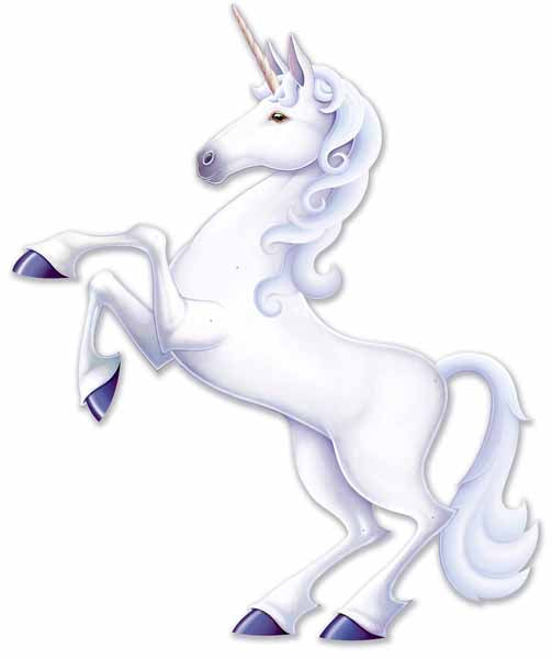 Jointed Unicorn Decoration, 4 ft 6 in