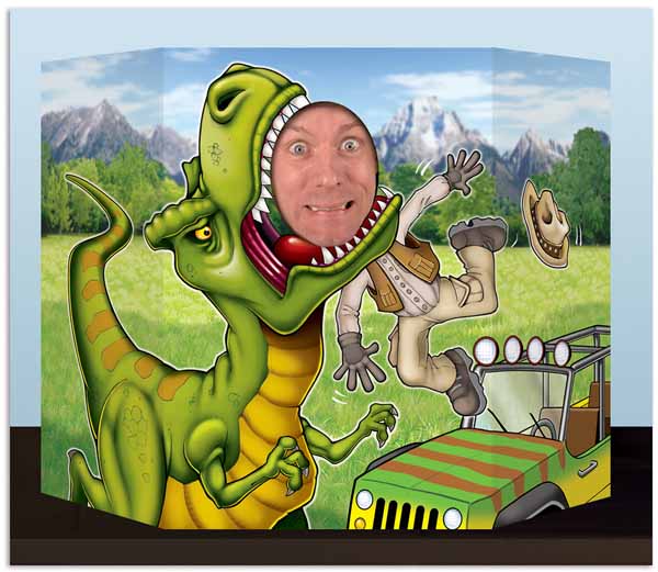 Dinosaur Photo Prop, 37 x 25 Inches
