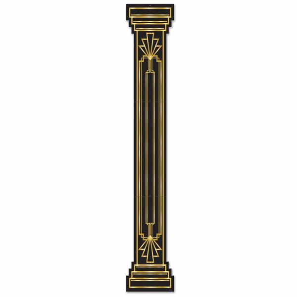 Great 20's Jointed Column Pull-Down Cutout
