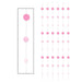 Pink Dot Stringers, 6 Pack