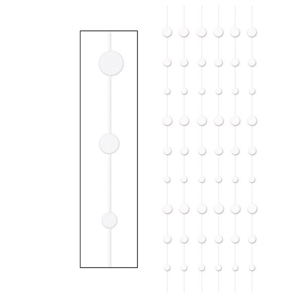 White Dot Stringers, 6 Pack