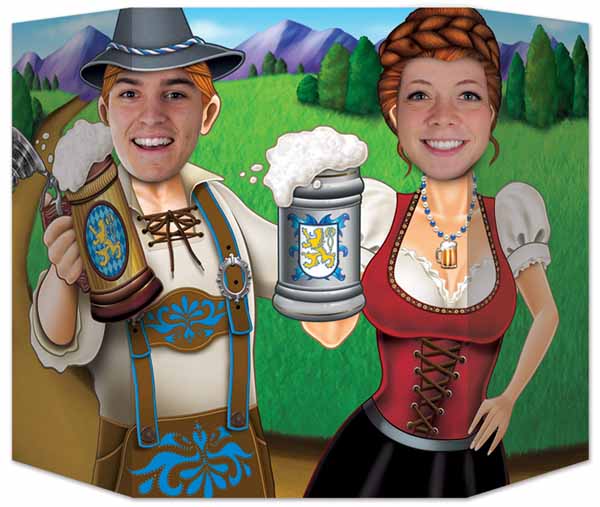 Oktoberfest Couple Photo Prop