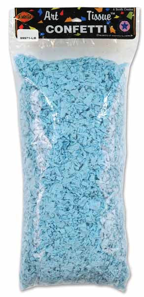 Light Blue Tissue Confetti