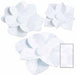 White Paper Flowers for Weddings and Celebrations