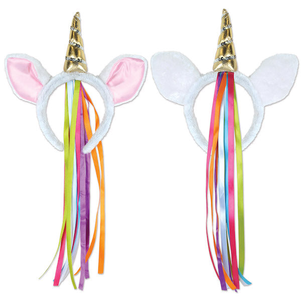 Snap-On Unicorn Headband, 1 Count