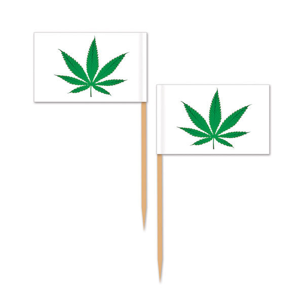Weed Party Picks, 50 Count