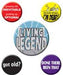 Over the Hill Party Buttons, 5 Pack