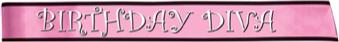 Birthday Diva Sash