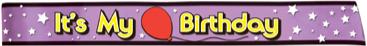 It's My Birthday Sash, 1 Pack