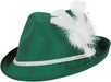 Forest Green Vel-Felt Alpine Hat