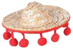 Mini pince à cheveux sombrero, 8,25 cm