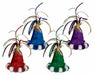 CONE HAT HAIR CLIP (1/PK) ASST COLORS