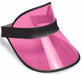 Adjustable Clear Cerise Plastic Dealer Visor