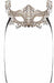 Black & Gold Lace Mask, 1 Count