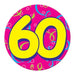 Jumbo 60th Birthday Button, 6 Inch