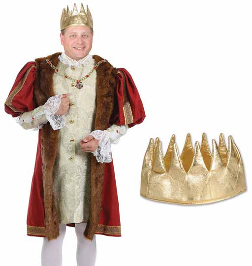 Gold Fabric Crown
