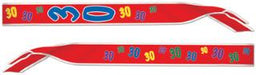 30th Birthday Satin Sash