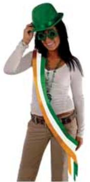 Irish Sash for St. Patrick's Day