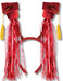 Red Graduation Cap Bopper Headband with Fringe