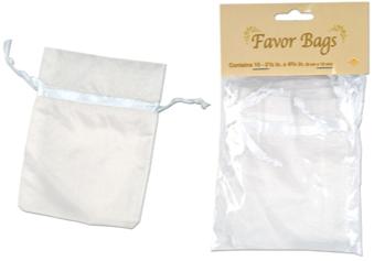 Wedding Favour Bags, Pack of 10