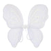 White Nylon Fairy Wings, 1 Set