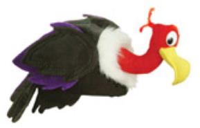 Vulture Hat, One Size Fits Most