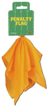 9" PENALTY FLAG (1/PKG) YELLOW