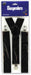 Adjustable Black Costume Suspenders
