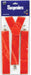 Red Adjustable Costume Suspenders