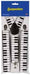 Piano Keyboard Suspenders, 1 Pair