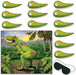TAIL ON DINOSAUR GAME 18"X21.5" 1/PKG
