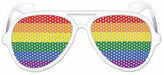 Rainbow Glasses with Pinholes
