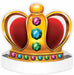 King & Queen Plastic Crown Headband