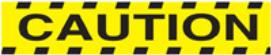 Caution Tape Party Decoration, 3 Inches x 20 Feet