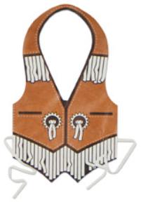 Plastic Western Vest