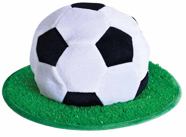 Plush Soccer Ball Hat
