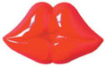 16-Inch Red Plastic Hot Lips Decoration