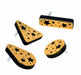 Black & Gold Metallic Plastic Noisemakers, 20 Count