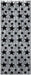STAR GLEAM CURTAIN BK&SR 8'X3'
