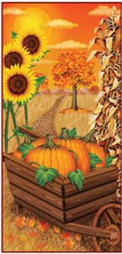 30"X60" FALL DOOR COVER (1/PKG)