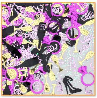 Bachelorette Party Confetti, 1/2 oz
