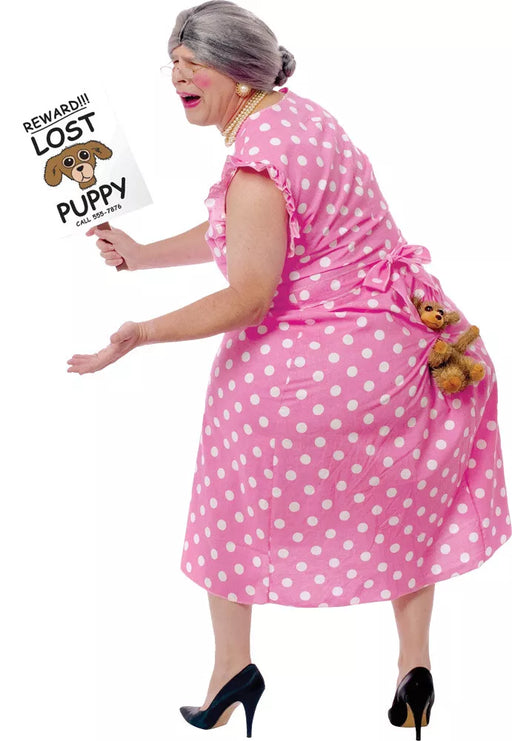 Lost Puppy Grandma Costume (One Size fits up to 6'/200lbs) (1/Pk)