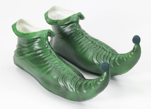 Green Elf Costume Shoes - Adult One Size