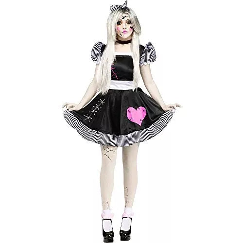 Broken Doll Adult Costume Size ML 10/14 (1/Pk)